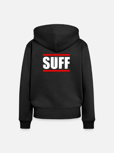Suff Biertrinker Bierliebhaber Bier - Frauen Premium Bio Zip Hoodie - Schwarz