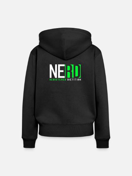 Diät Diätassistent - Frauen Premium Bio Zip Hoodie - Schwarz