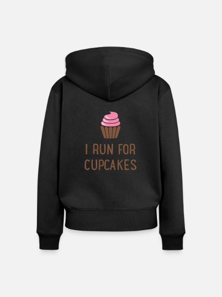 Cupcakes - Frauen Premium Bio Zip Hoodie - 