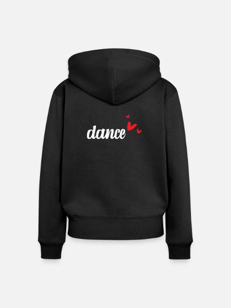 Tanzlehrer - Frauen Premium Bio Zip Hoodie - Schwarz