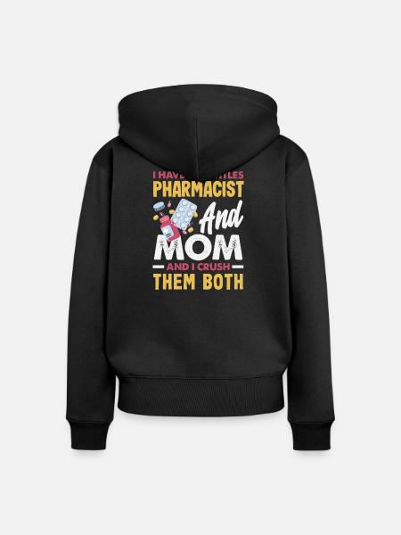 Apotheker Pharmazeutisch-technischer - Frauen Premium Bio Zip Hoodie - Schwarz