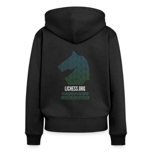 Binary Knight - Women's Premium Organic Zip Hoodie