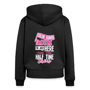 Marching Band Mom Half-Time Show - Women's Premium Organic Zip Hoodie - black - Back - Julia (174cm)