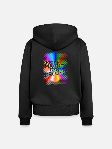 blockedTitle - Frauen Premium Bio Zip Hoodie - Schwarz