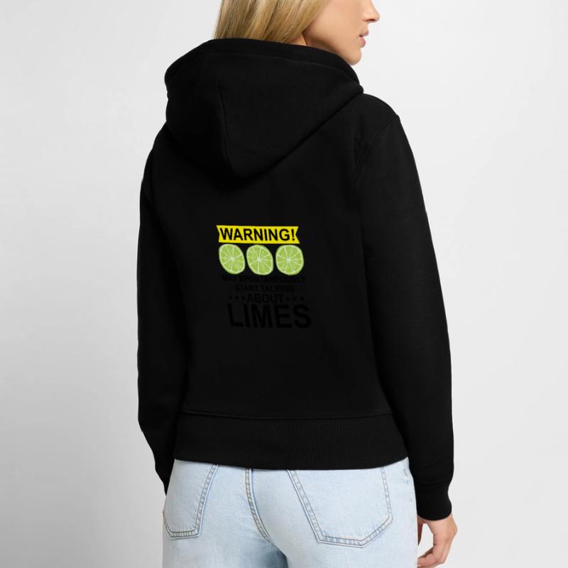 Lime Gift Women's Premium Organic Zip Hoodie