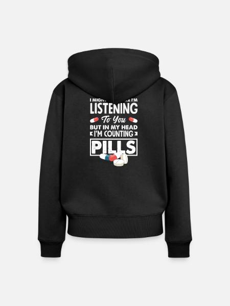 Apotheker Pharmazeutisch-technischer - Frauen Premium Bio Zip Hoodie - Schwarz