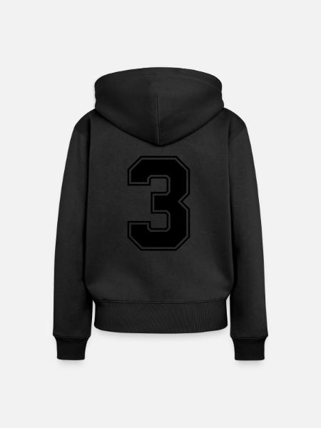 3 - Frauen Premium Bio Zip Hoodie -