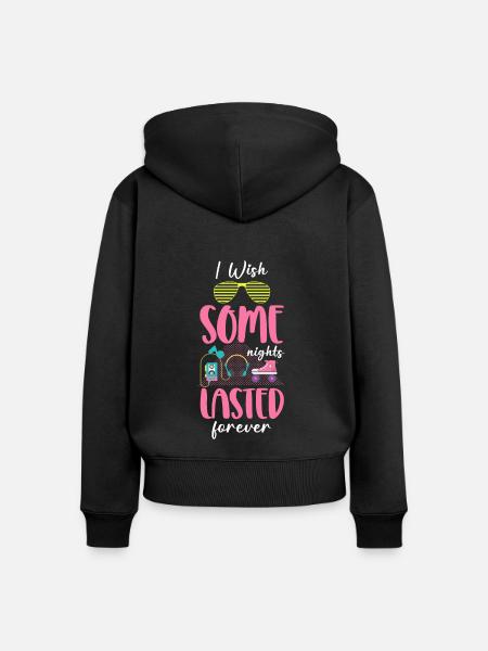 Party Party machen Abfeiern - Frauen Premium Bio Zip Hoodie - Schwarz