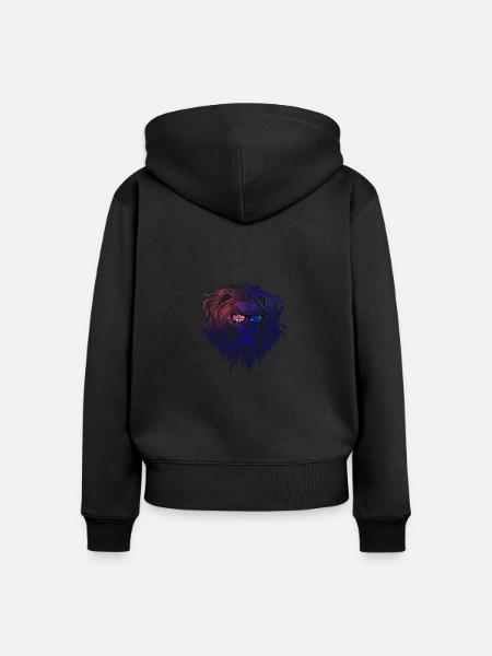 Australien - Frauen Premium Bio Zip Hoodie - Schwarz