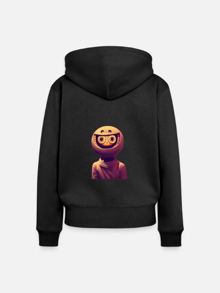 nightmare 3 - Frauen Premium Bio Zip Hoodie - Schwarz