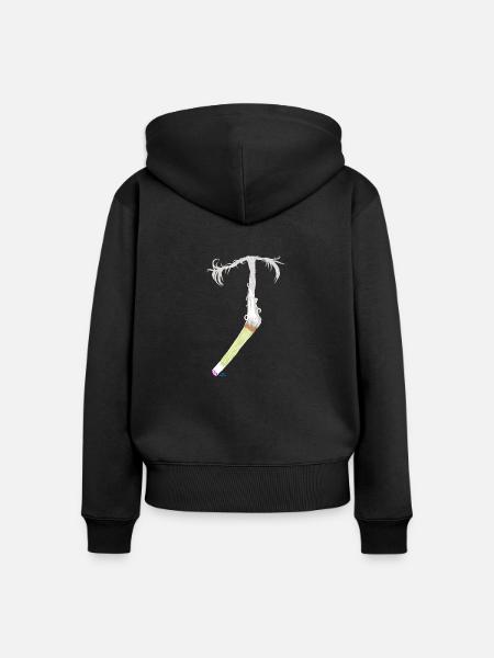 Dormis v2.00Cami - Frauen Premium Bio Zip Hoodie - Schwarz