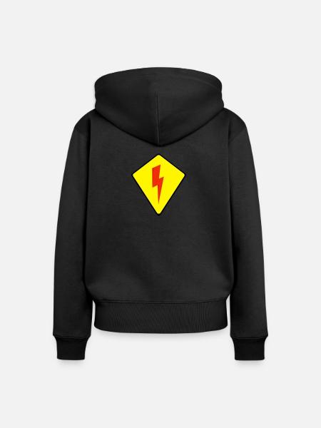 FC Salamat - Frauen Premium Bio Zip Hoodie - Schwarz