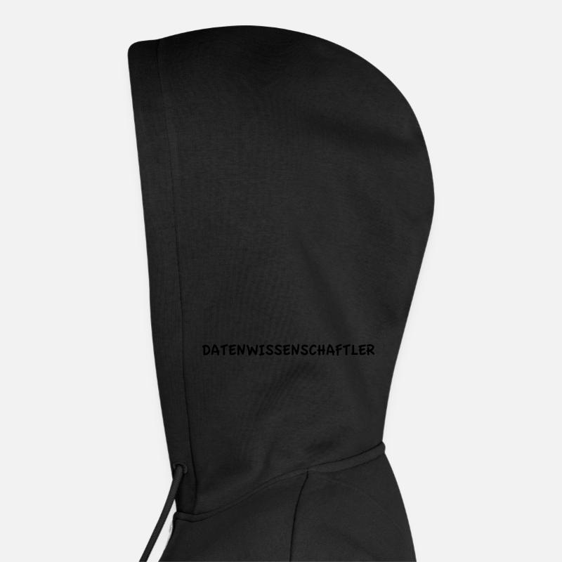 Scientifique des données Sweat à capuche zippé Premium bio Femme