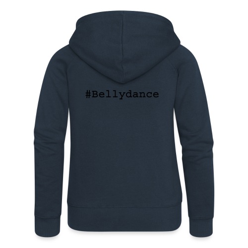 Hashtag Bellydance Black - Women's Premium Hooded Jacket