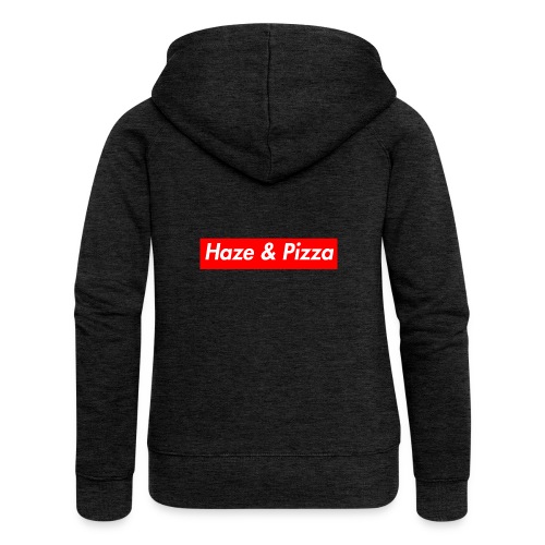 Haze & Pizza - Frauen Premium Kapuzenjacke