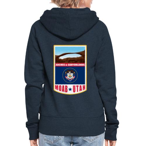 Utah - Moab, Arches & Canyonlands - Women's Premium Hooded Jacket