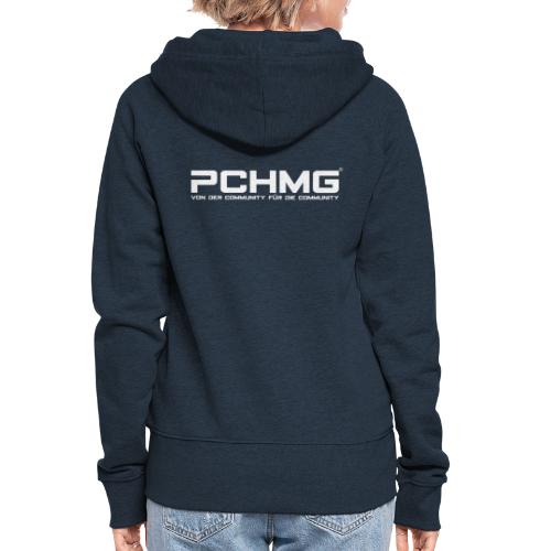 PCHMG Weiß - Frauen Premium Kapuzenjacke