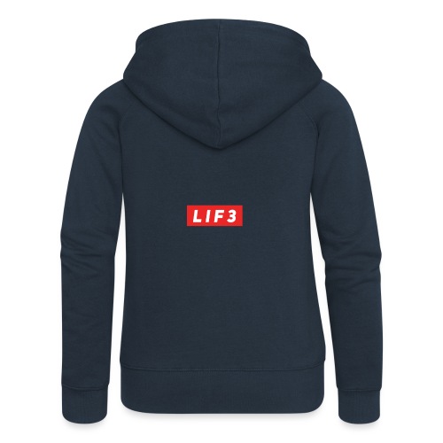 LIF3 Original Box Logo - Premium luvjacka dam
