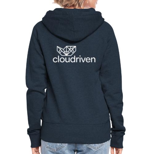 Tummansiniset Cloudriven-tuotteet - Naisten Girlie svetaritakki premium