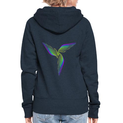 Bird of Paradise Cockatoo Icarus Chaos 2702grbw - Women's Premium Hooded Jacket