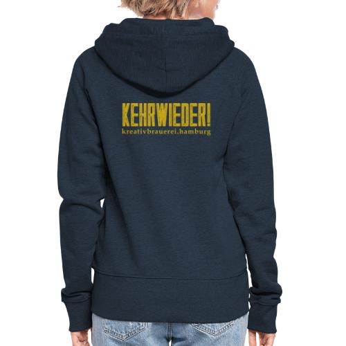 Kehrwieder Kreativbrauerei Hamburg - Gelb - Frauen Premium Kapuzenjacke