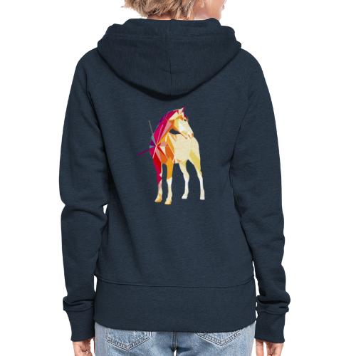 Pferd - Frauen Premium Kapuzenjacke