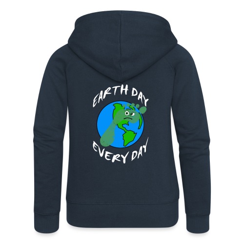 Earth Day Every Day - Frauen Premium Kapuzenjacke
