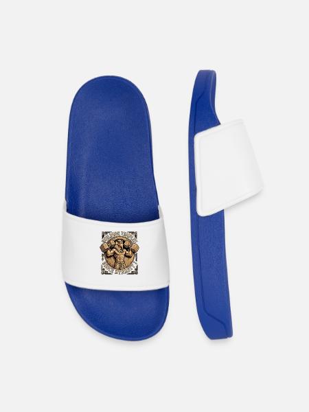 Fitness Trainer Pectoralis Pharao - Kinder Badelatschen - Königsblau