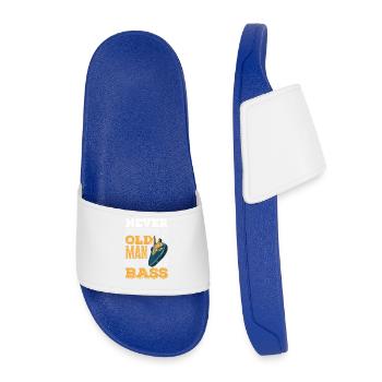 Funny Musician - Kids’ Pool Sliders - royal blue - Front