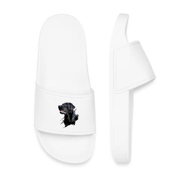 Labrador - Claquettes enfant - blanc - Devant