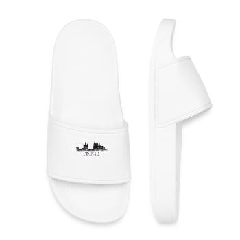 Mon Köln Skyline Ming Kölle Kölner Dom am Rhein - Claquettes enfant - blanc - Devant