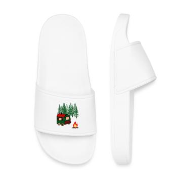 Trailer Leisure Outdoor Freedom Camping Nature - Kids’ Pool Sliders - white - Front