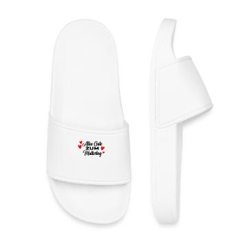 Muttertag Geschenk - Kinder Badelatschen - Weiß - Vorne