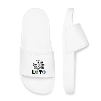 LOTO - Claquettes enfant - blanc - Devant