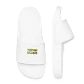 Have a corntastic day - Kids’ Pool Sliders - white - Front