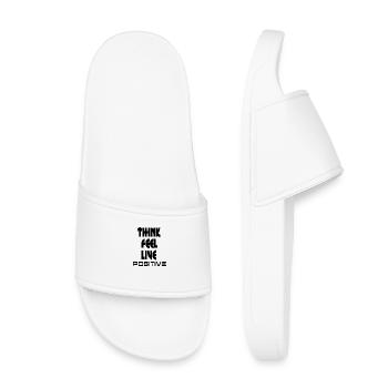 think feel positive v1 - Claquettes enfant - blanc - Devant