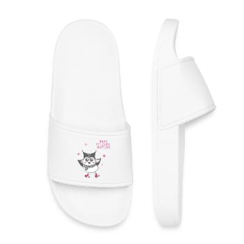 Baby it's cool outside - Owl - Kids’ Pool Sliders - white - Front