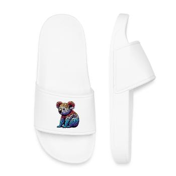 Koala - Kinder Badelatschen - Weiß - Vorne