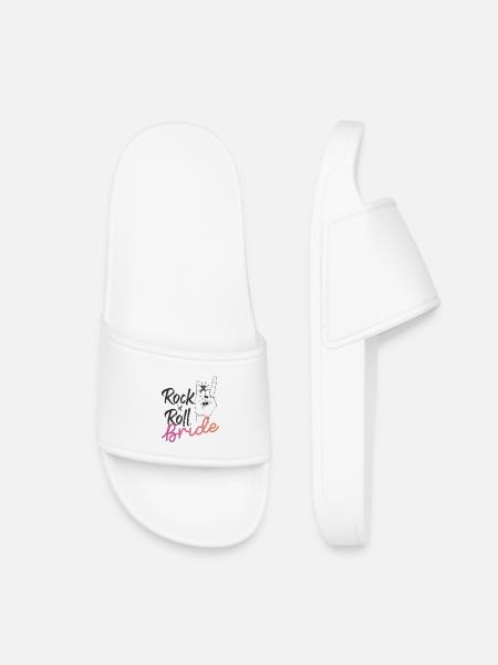 Mariée Rock 'n' Roll - Claquettes enfant - blanc