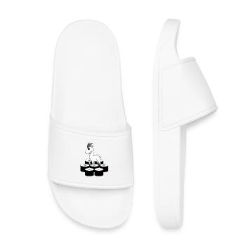 Sushi de chèvre - Claquettes enfant - blanc - Devant