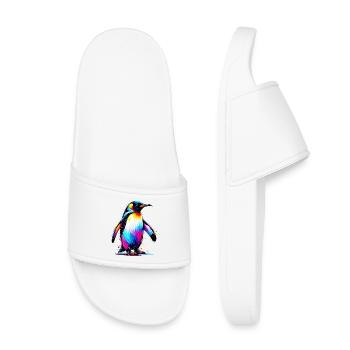 Pingouin - Claquettes enfant - blanc - Devant