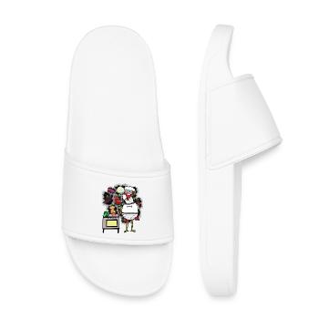 Chicken Cook Cooks Cook - Kids’ Pool Sliders - white - Front