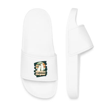 Härzbluetaargauer Chaussettes Aargauer et blanches - Claquettes enfant - blanc - Devant
