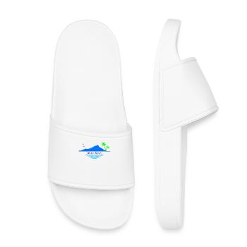 Bora Bora Palm Trees Island Sea Dream Beach Souvenir - Claquettes enfant - blanc - Devant