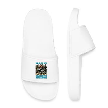 Mud Racing Mud Is My Favorite Accessory Motorsport - Kids’ Pool Sliders - white - Front