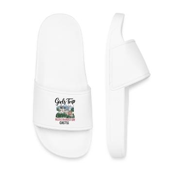Girls Trip Neuschwanstein Castle - Kids’ Pool Sliders - white - Front
