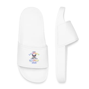 École primaire Légende de la balustrade 2026 - Claquettes enfant - blanc - Devant