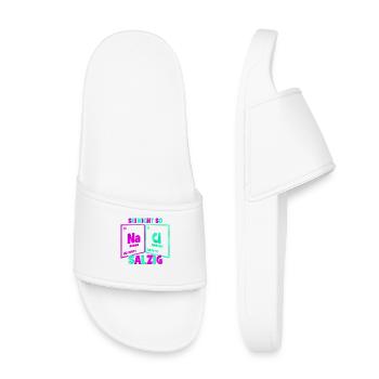 Chemistry Chemist Chemistry Teacher Funny Science - Kids’ Pool Sliders - white - Front