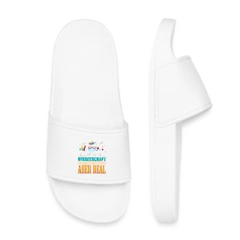 Science Scientifique Chimie - Claquettes enfant - blanc - Devant