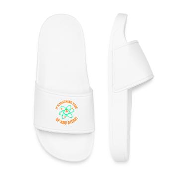 Chimie Chimiste Professeur de chimie - Claquettes enfant - blanc - Devant